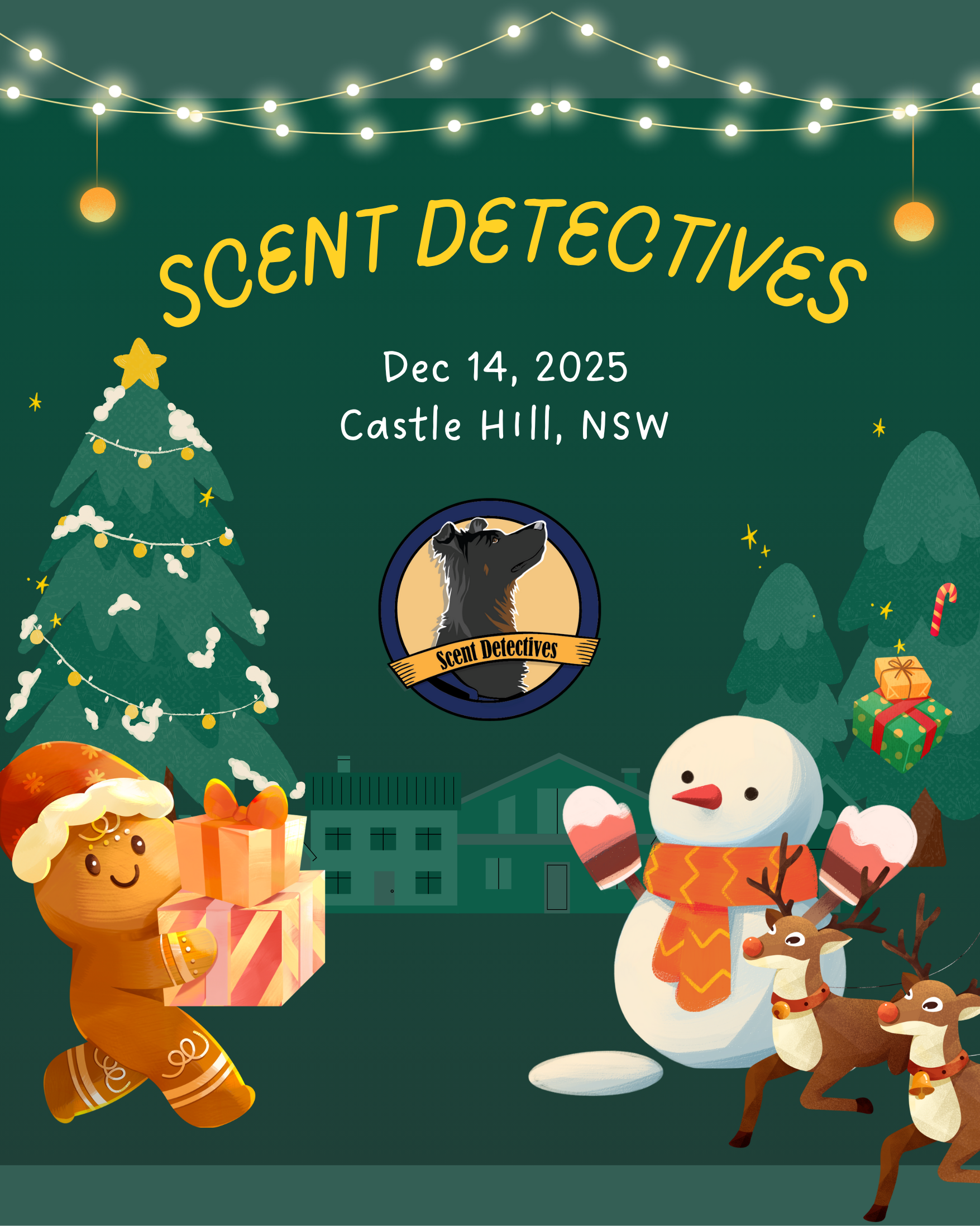 Green Illustrative Merry Christmas Presentation (Instagram Post (45))